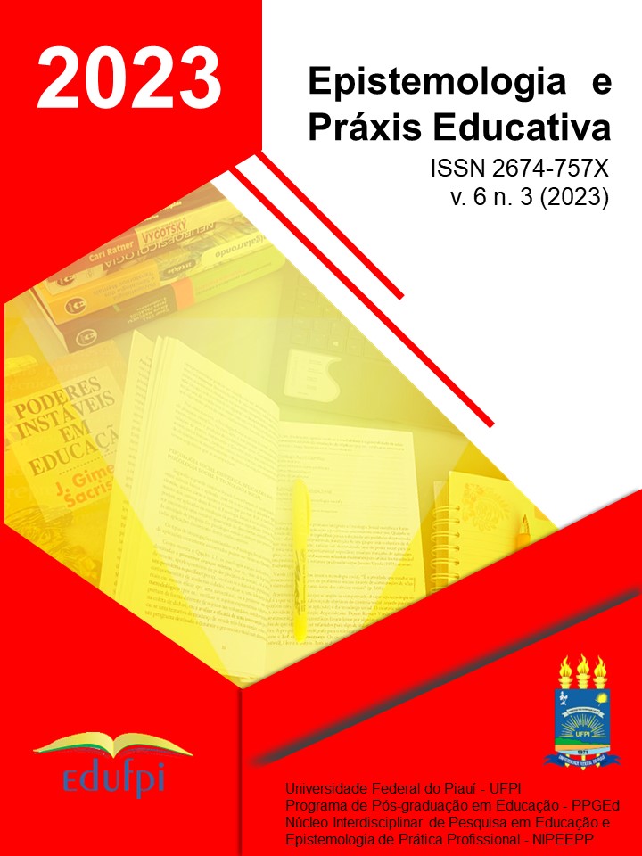 					Visualizar v. 6 n. 3 (2023): Revista Epistemologia e Práxis Educativa - EPEduc, Piauí, eISSN: 2674-757X
				