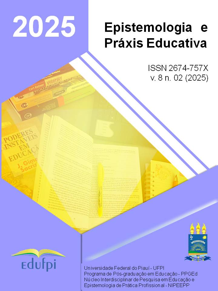 					Visualizar v. 8 n. 2 (2025): Revista Epistemologia e Práxis Educativa - EPEduc, Piauí, eISSN: 2674-757X
				